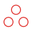 3 circle icon showcasing flexibility.
